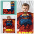 Personalized Baby Blanket – Baby Sorcerer Supreme with Custom Name & Birthdate (Doctor Style)